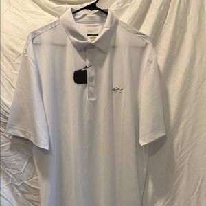 Greg Norman Collection White Polo Shirt